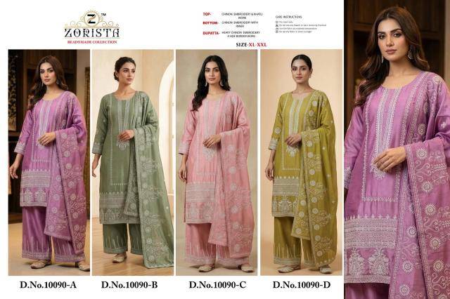 Zorista 10090-A-B-C-D salwar suit suppliers in Pune